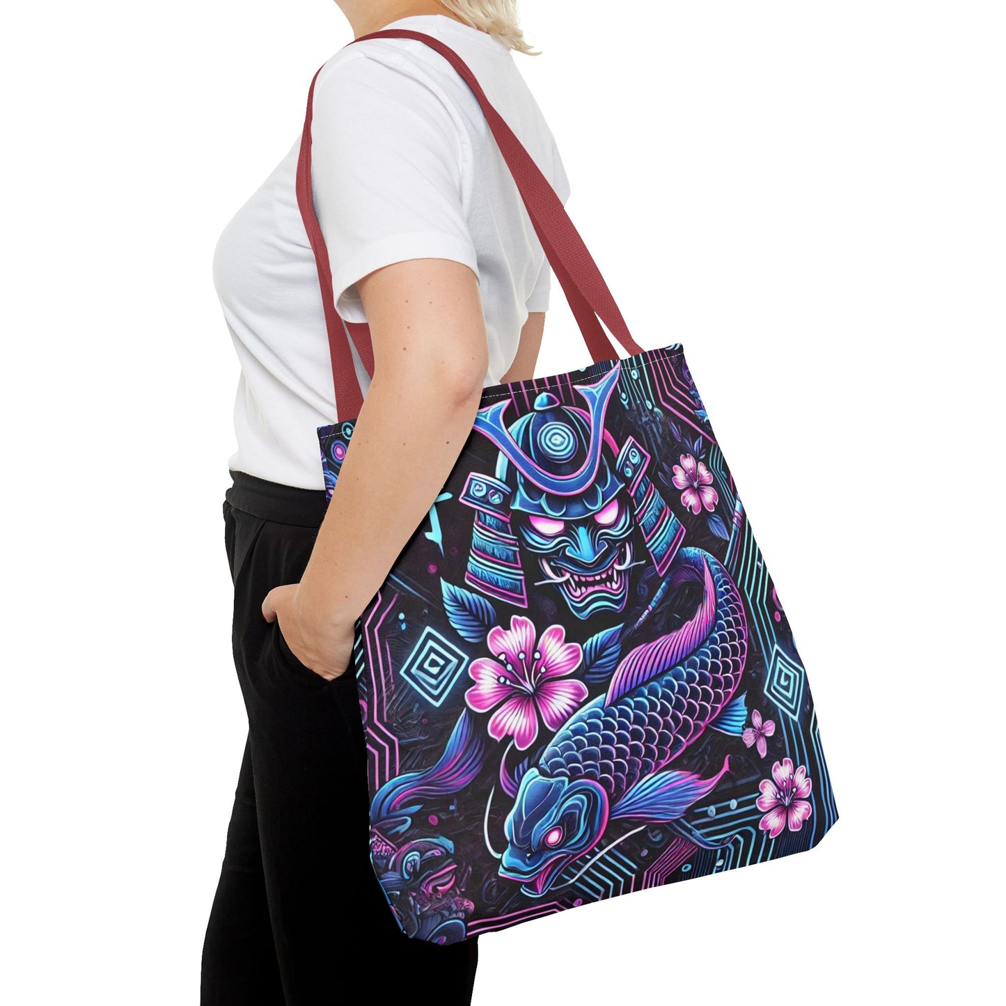 The Cyber Samurai – Vibrant Art for Everyday Use