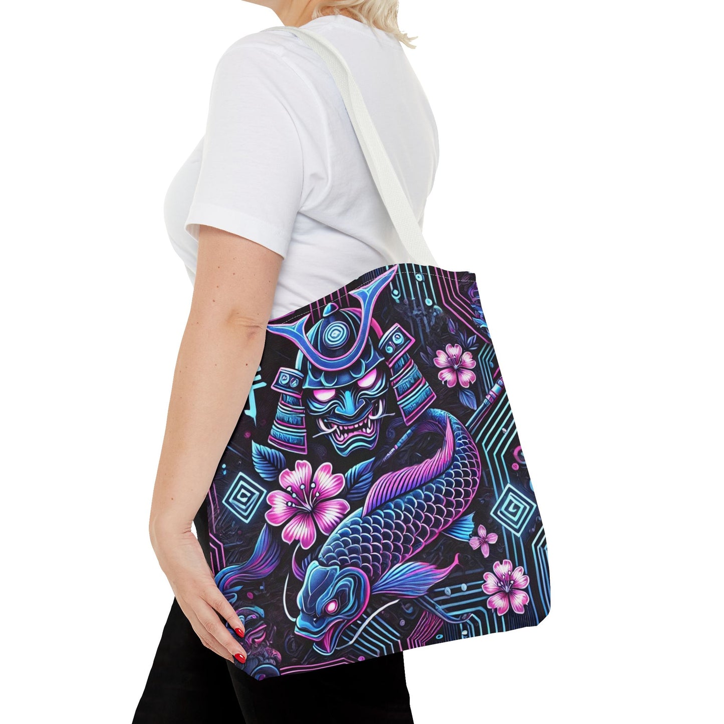 The Cyber Samurai – Vibrant Art for Everyday Use