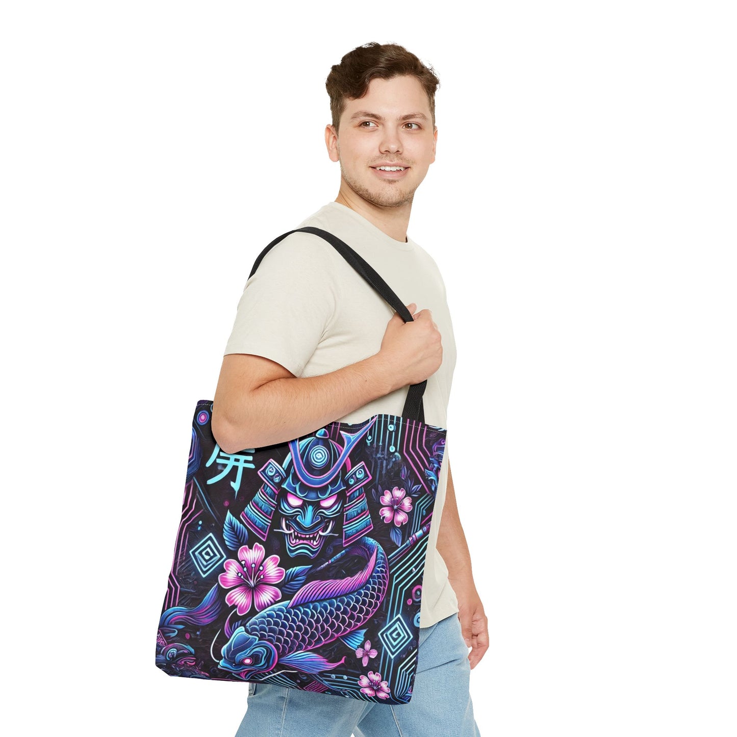 The Cyber Samurai – Vibrant Art for Everyday Use